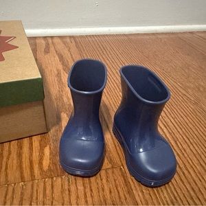 Mini Melissa Navy Blue Rainboots, Toddler Size 5, BRAND NEW